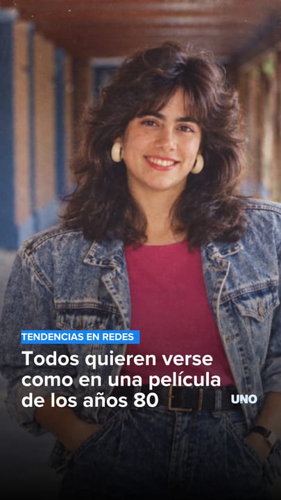 Todos quieren verse como en una película de los años 80