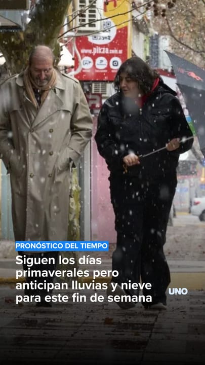 Siguen los días primaverales pero anticipan lluvias y nieve para este fin de semana