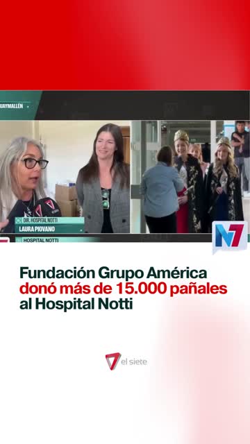 Fundación Grupo América donó más de 15.000 pañales al Notti