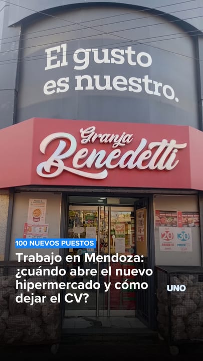 Trabajo en Mendoza: ¿cuándo abre el nuevo hipermercado y cómo dejar el CV?
