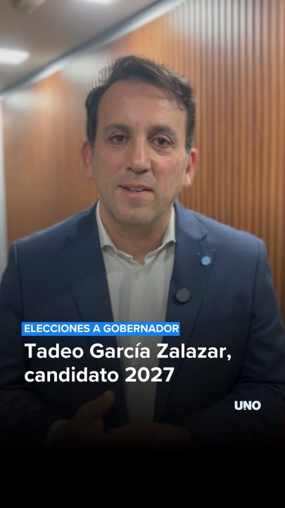 Tadeo García Zalazar, candidato a gobernador en 2027