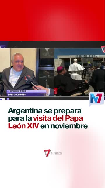 Argentina se prepara para la visita del Papa León XIV