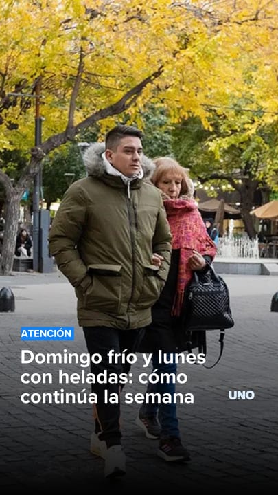 Domingo frío y lunes con heladas: cómo continúa la semana