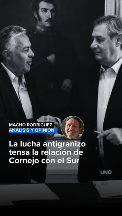 La lucha antigranizo tensa la relación de Cornejo con el Sur