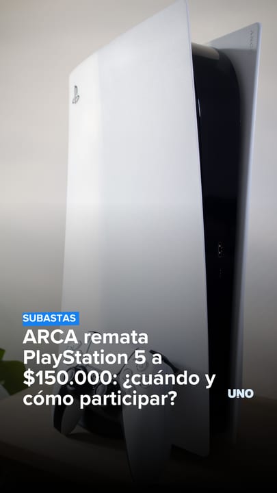 ARCA remata PlayStation 5 a $150.000: ¿cuándo y cómo participar?