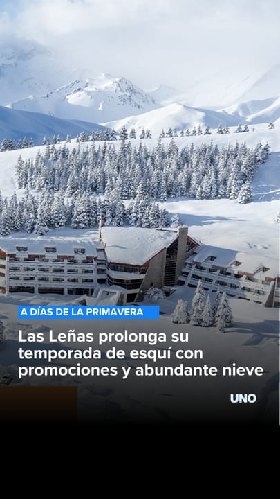 Las Leñas prolonga su temporada de esquí con promociones y abundante nieve