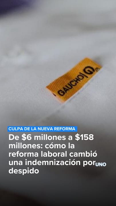 De $6 millones a $158 millones: cómo la reforma laboral cambió una indemnización por despido