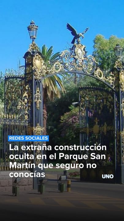 La extraña construcción oculta en el Parque San Martín que seguro no conocías