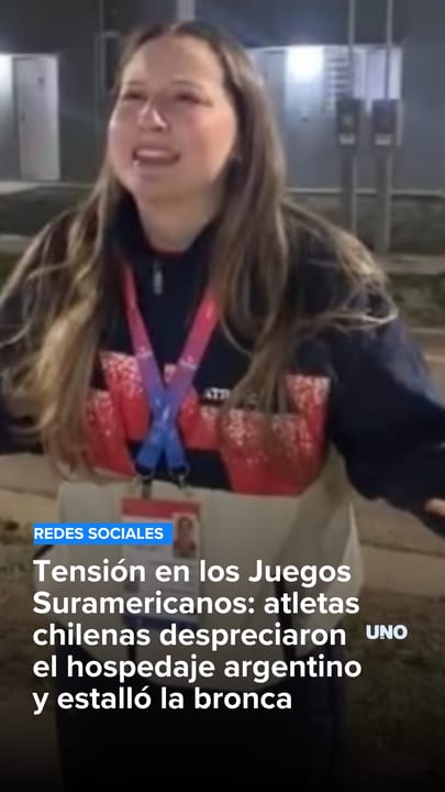 Tensión en los Juegos Suramericanos: atletas chilenas despreciaron el hospedaje argentino y estalló la bronca