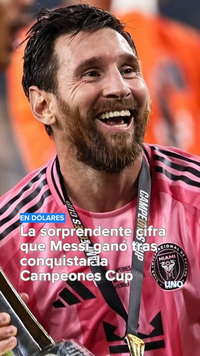 Messi sigue sumando títulos... y dólares