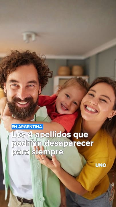 Estos son los 4 apellidos que podrían desaparecer para siempre en Argentina