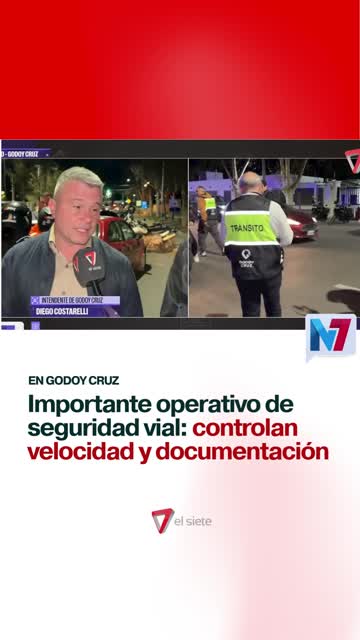Importante operativo de seguridad vial: controlan velocidad y documentación